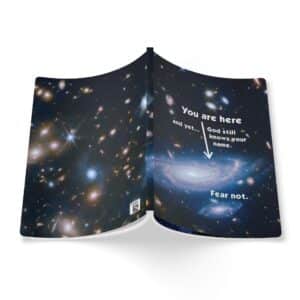 Fear Not Journal showing Front & Back Cover