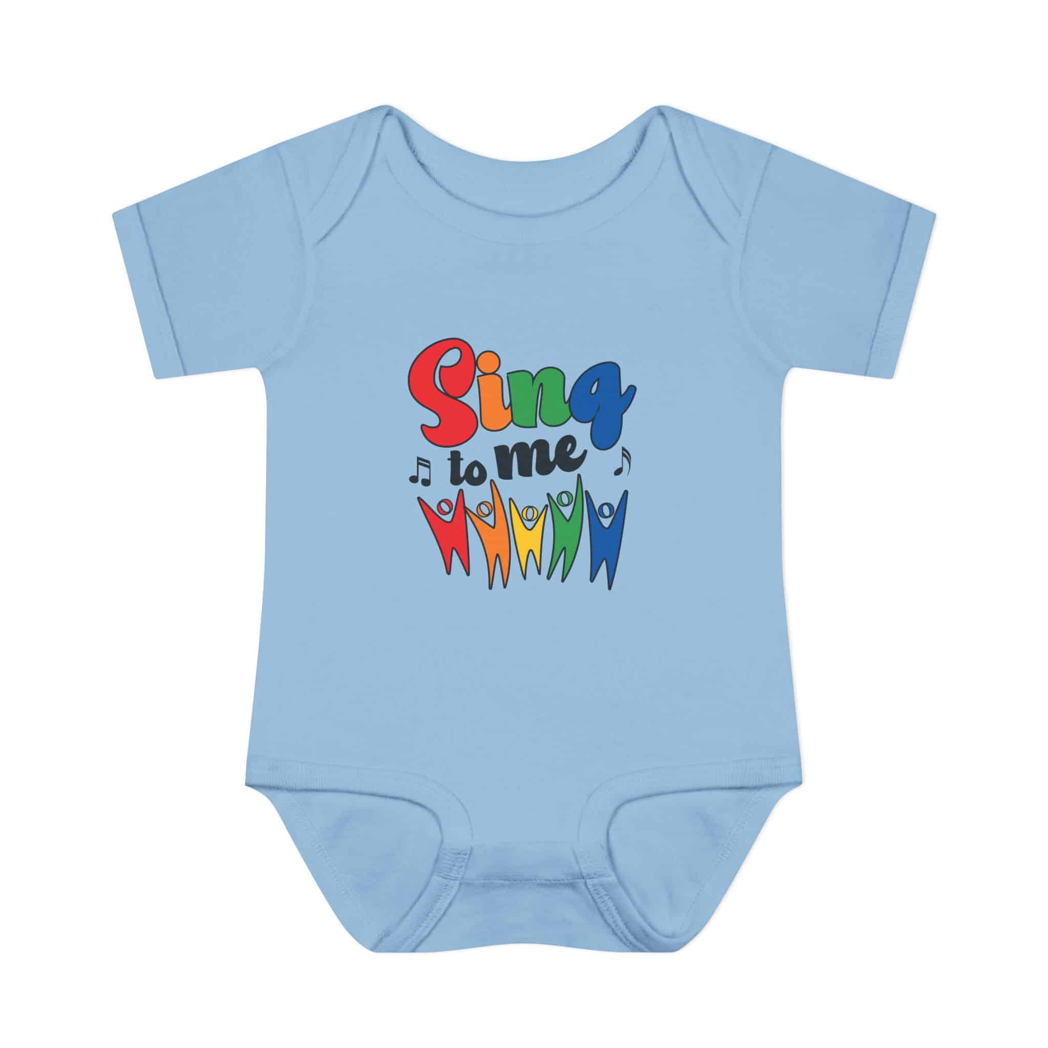 "SING to me" Infant Baby Rib Bodysuit - Image 11