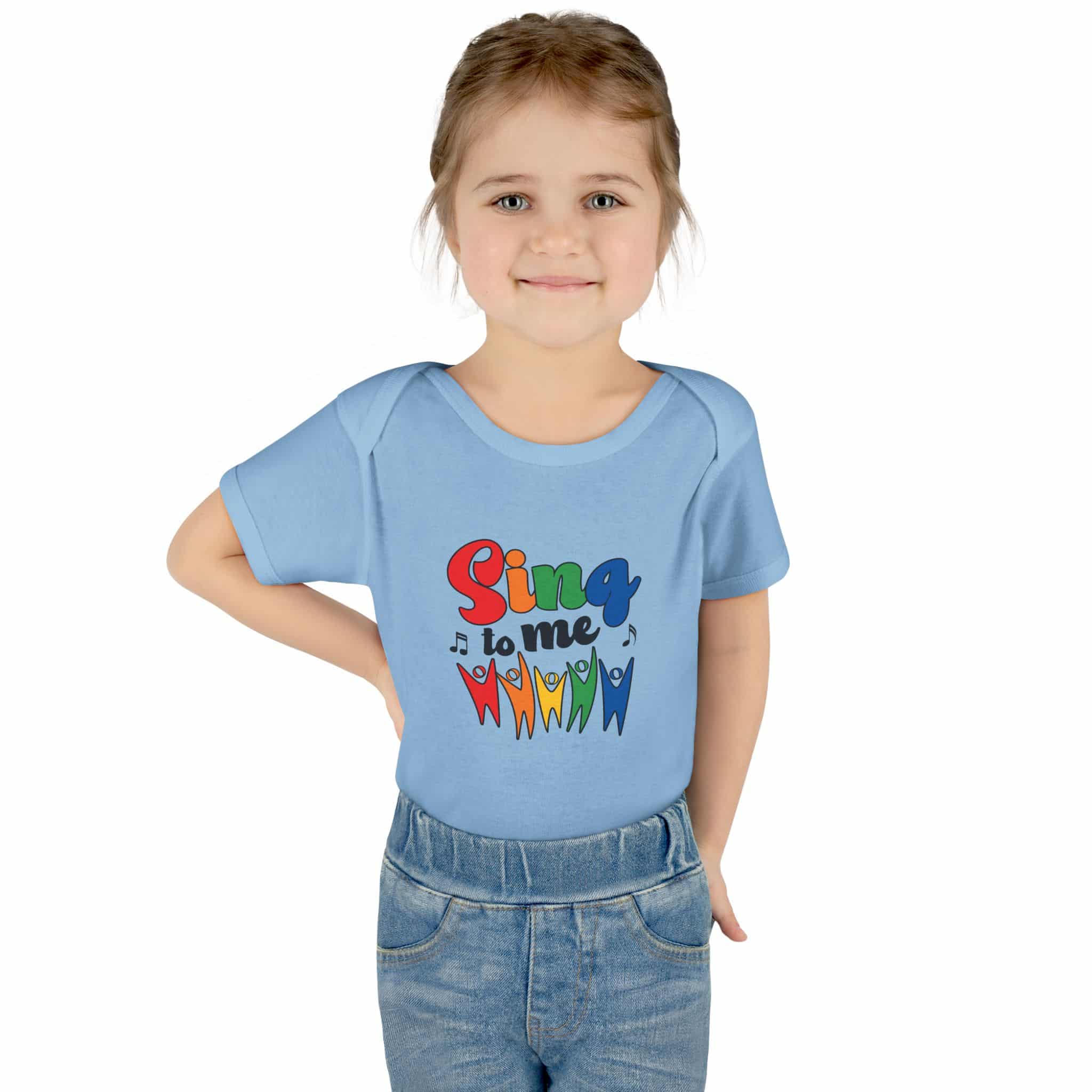 "SING to me" Infant Baby Rib Bodysuit - Image 13