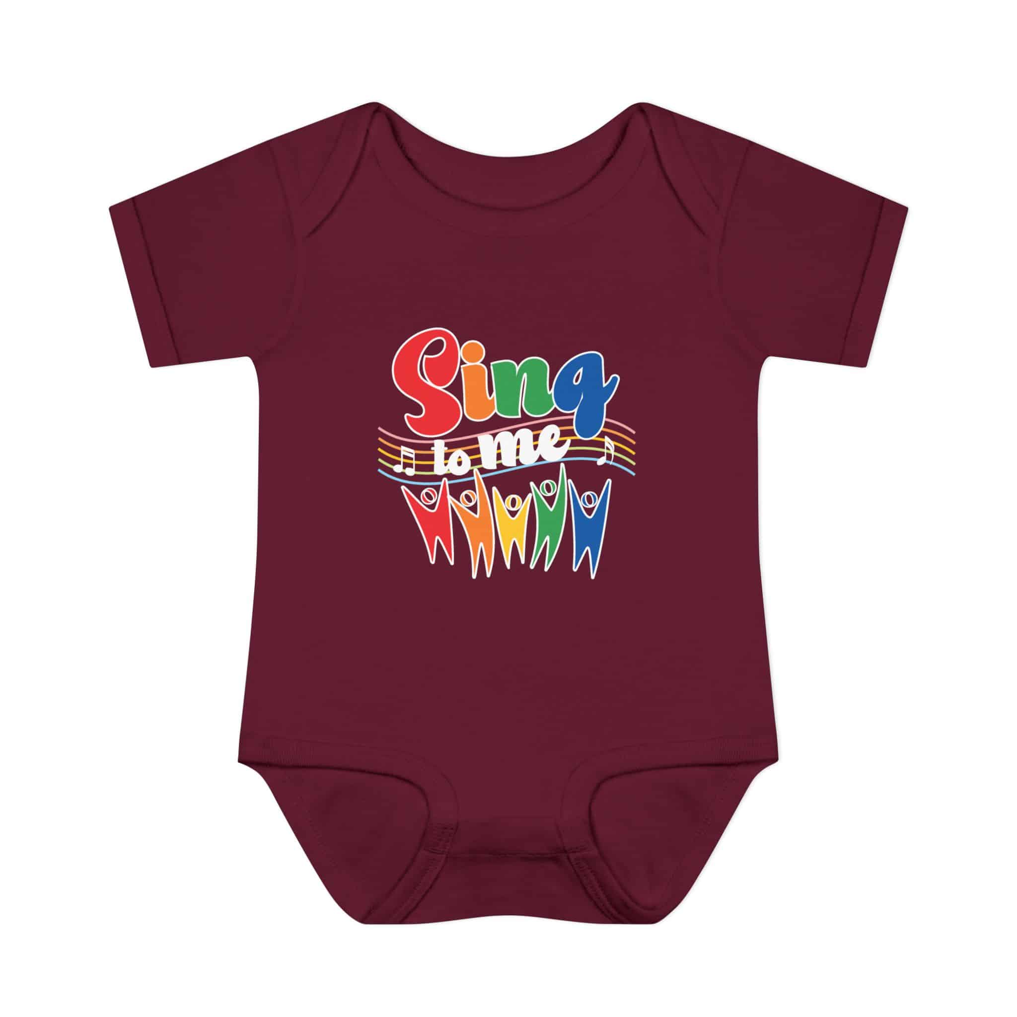 "SING to me" Infant Baby Rib Bodysuit - Image 23
