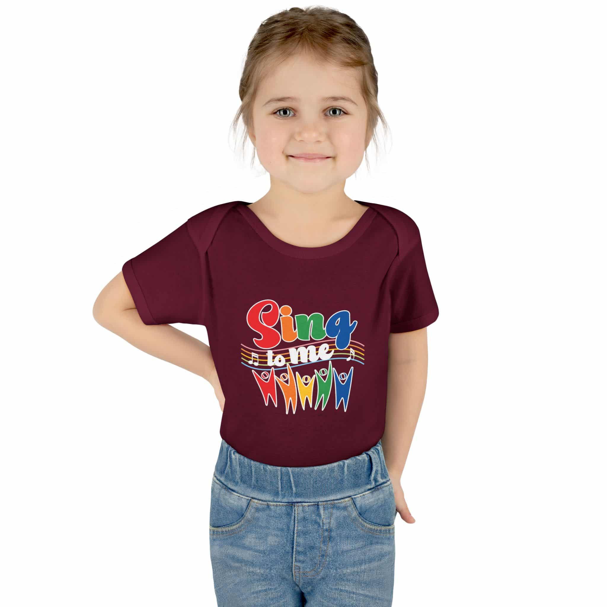 "SING to me" Infant Baby Rib Bodysuit - Image 25