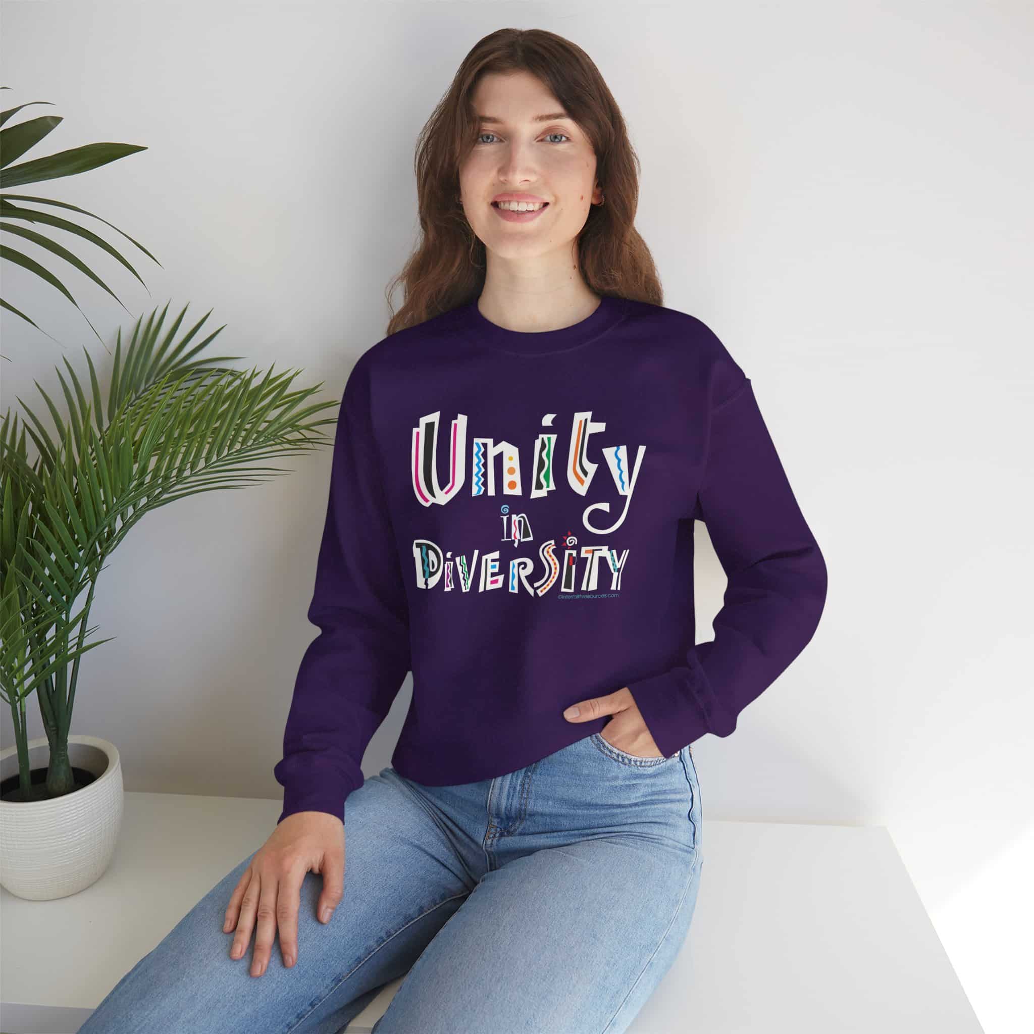Unity in Diversity Crewneck Sweatshirt - Image 11