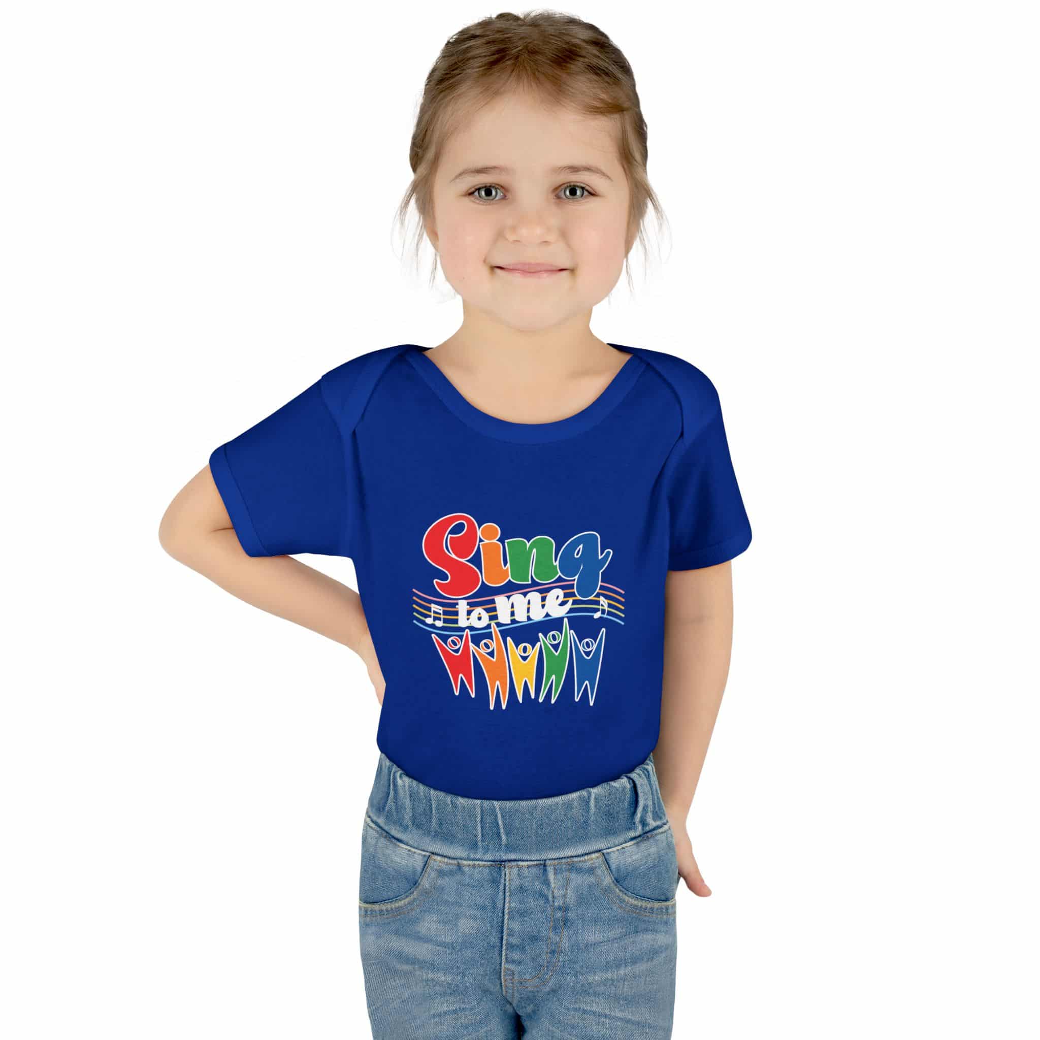 "SING to me" Infant Baby Rib Bodysuit - Image 19