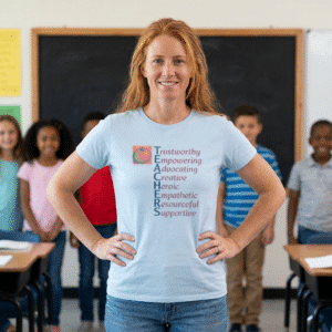 A Teacher's Qualities Women's Softstyle Tee - A great gift for Teachers