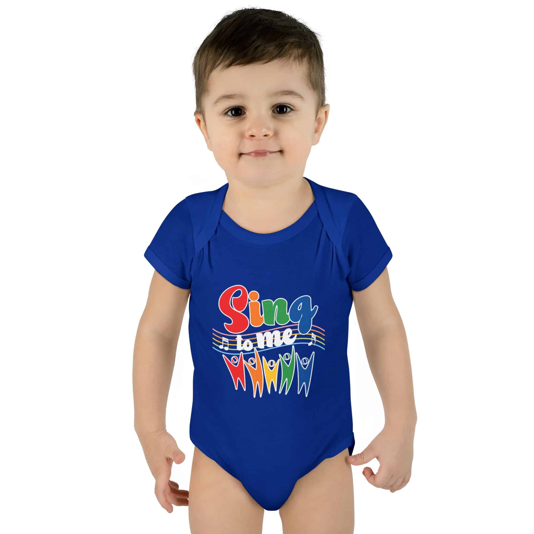 "SING to me" Infant Baby Rib Bodysuit - Image 18