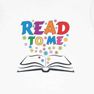 Read to me Toddler T-shirt in white
