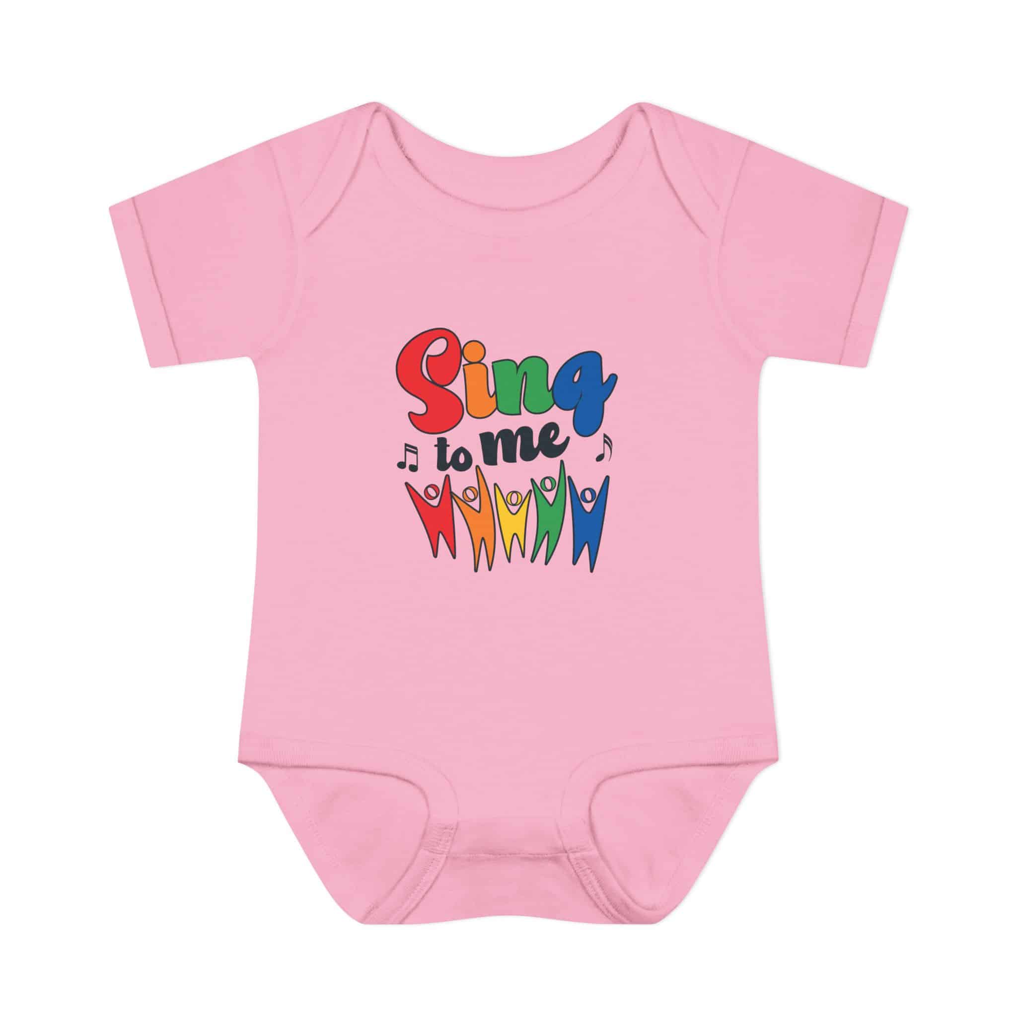 "SING to me" Infant Baby Rib Bodysuit - Image 20