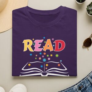 "READ" T-shirt for Teachers and Librarians