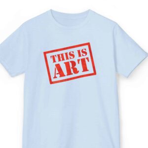 "This is ART" Stencil Design Kid's T-shirt