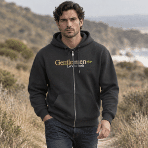 GentleMen - Let's be / are BOTH - Full Zip Hooded Sweatshirt Men's and Women's Versions